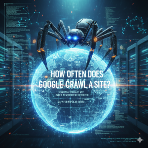 how often does google crawl a site