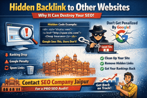 hidden backlink to other websites