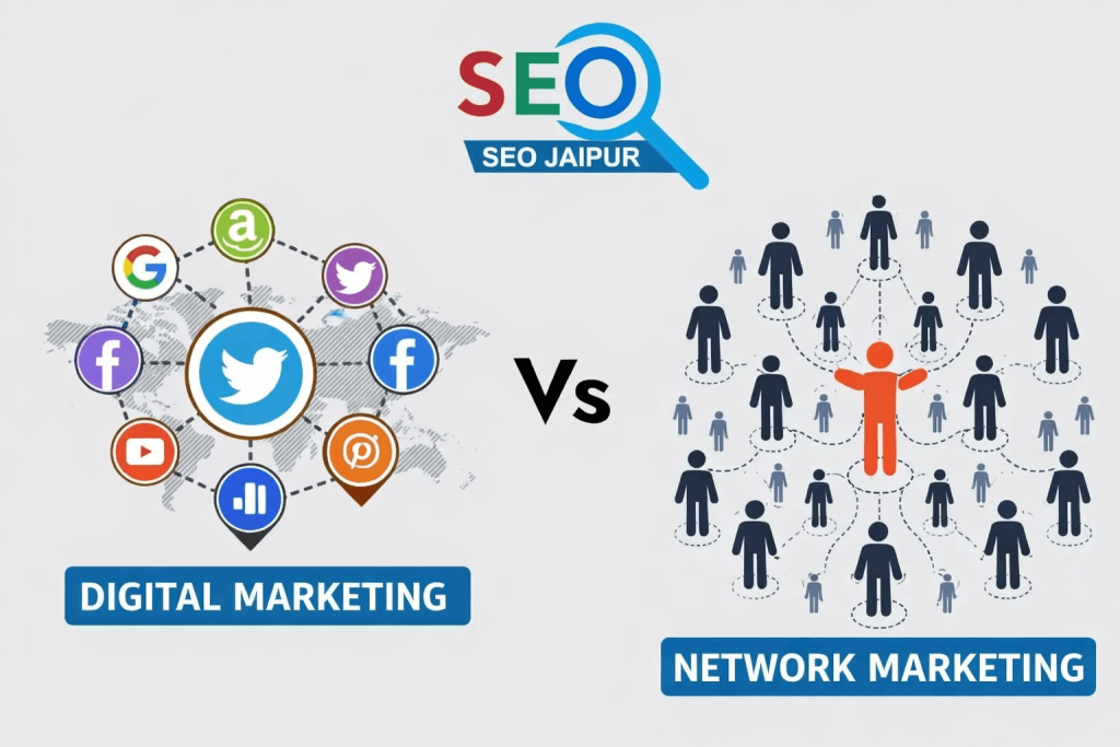 Digital Marketing vs. Network Marketing